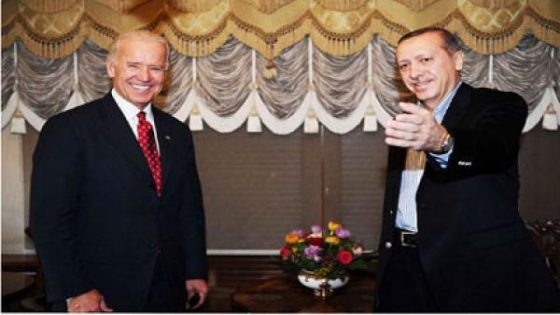بايدن يعتذر لأردوغان عن تصريحاته بشأن تركيا