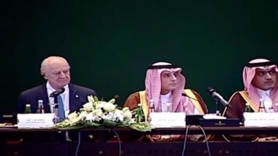 الرياض .. إنطلاقة أشغال إجتماع قوى المعارضة السورية في الرياض