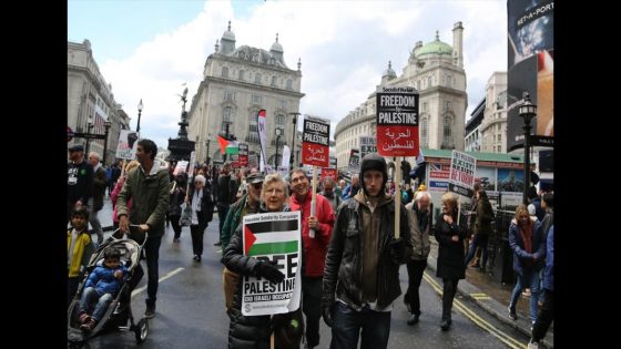 إحياء ذكرى النكبة الفلسطينية بمسيرة ضخمة في لندن