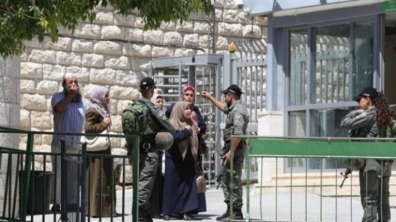 اعتقال فتاة فلسطينية بزعم حيازة سكين