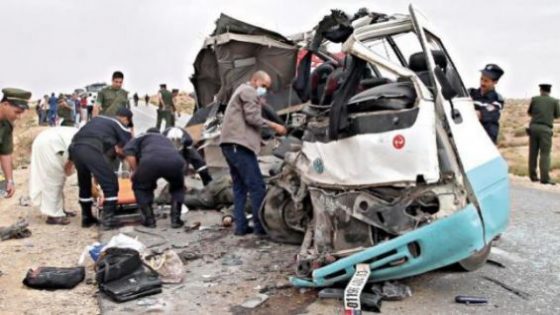 إقليم اشتوكة-آيت باها..مصرع 9 أشخاص وإصابة 6 آخرين في حادثة سير