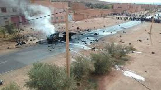 انفجار قنينات غاز على متن شاحنة بين أكادير ومراكش