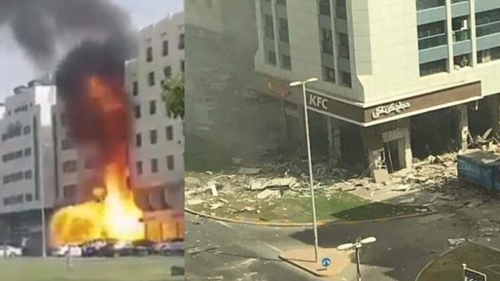 “شاهد” انفجار ضخم يهزّ ابو ظبي قبل وصول أول رحلة طيران إسرائيلية من تل أبيب