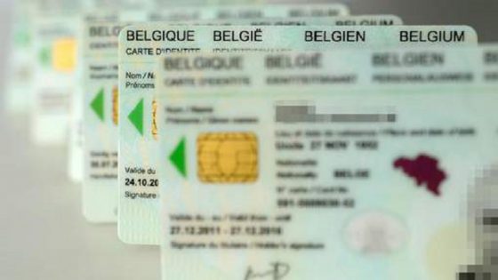 بلجيكا : قريبا”بطاقة الهوية تحمل بصمات صاحبها”