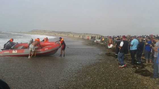 غرق عدد من المهاجرين غير الشرعيين بعد غرق قاربهم بالمحمدية