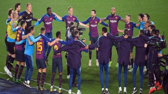 رسمياً.. برشلونة يحسم لقبه الـ26 في الليغا