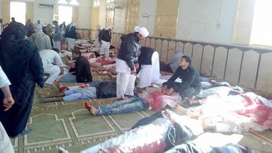184 شهيداً و125 جريحاً في هجوم إرهابي على مسجد الروضة بسيناء