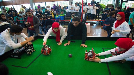 ستة فرق .. بالصمت يبدعون فى مسابقات Robo Games بالأكاديمية العربية للعلوم والتكنولوجيا