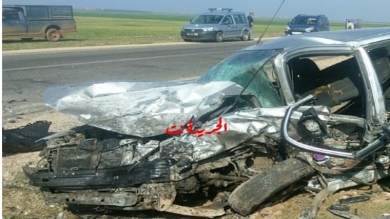حادث سير مروع خلف مقتل شخصين بإقليم سيدي بنور
