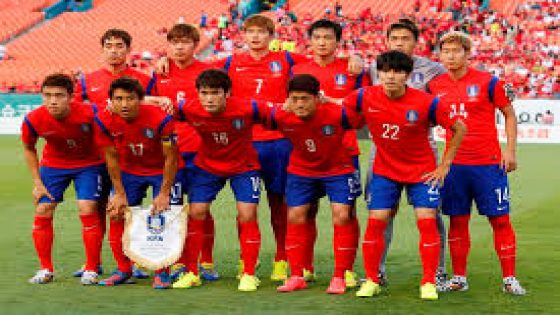كوريا الجنوبية في مباراة ودية مع المغرب