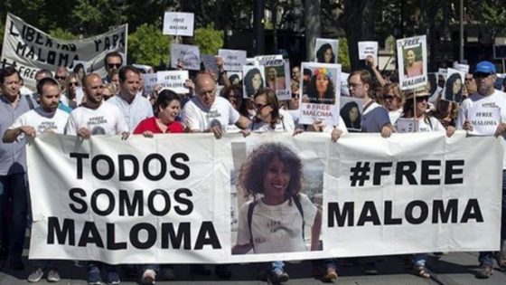 إسبانيا. وقفة للمطالبة بالإفراج عن الشابات المختطفات في تندوف