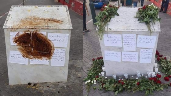 بعد 48 ساعة من رحيله.. مجهولون يخرّبون نصبا تذكاريا للراحل اليوسفي بمدينة طنجة