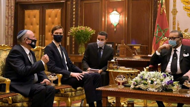 الملك يستقبل الوفد الإسرائيلي – الأمريكي بالرباط
