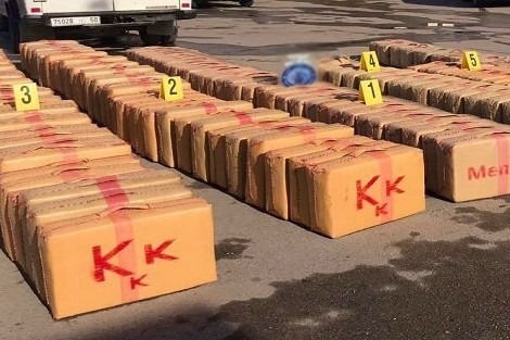 إحباط تهريب 347 كلغ من “الشيرا” بميناء طنجة