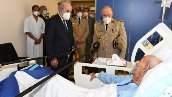 عبد المجيد تبون يزور زعيم البوليساريو بعد عودته للجزائر