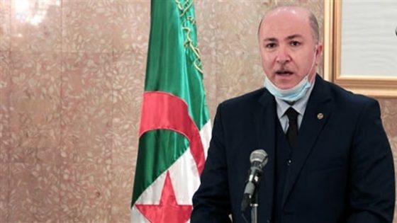 رئيس الحكومة الجزائرية أيمن بن عبدالرحمن