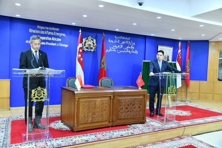 سنغافورة تدعم الحكم الذاتي بالصحراء المغربية
