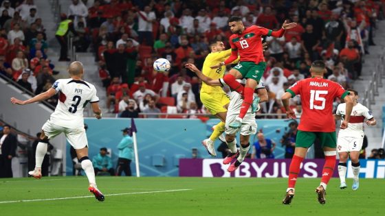 المغرب يفوز على البرتغال ليكون أول منتخب عربي وإفريقي يتأهل لنصف النهائي في تاريخ كأس العالم