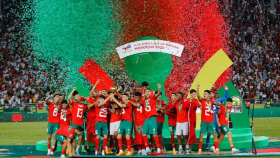 المغرب بطلاً لكأس إفريقيا تحت 23 عاما