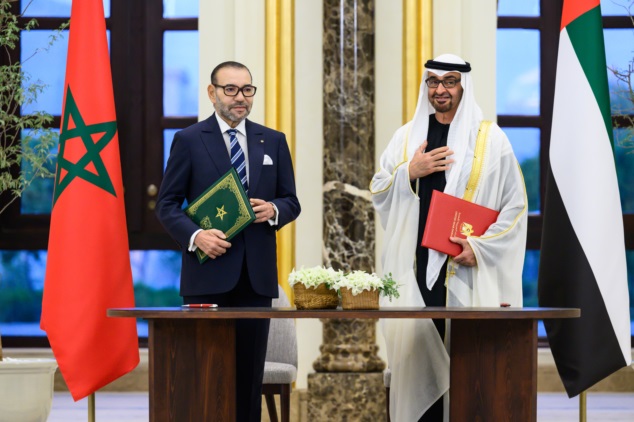 الملك والرئيس الإماراتي يتباحثان على انفراد ويصدران البيان المشترك لشراكة البلدين الاستراتيجية