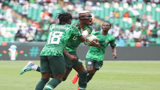 نيجيريا تهزم جنوب أفريقيا وتعبر إلى نهائي كأس أفريقيا