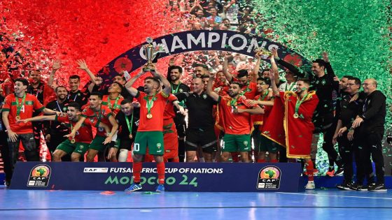 المغرب يفوز بكأس أمم إفريقيا لكرة القدم داخل الصالات