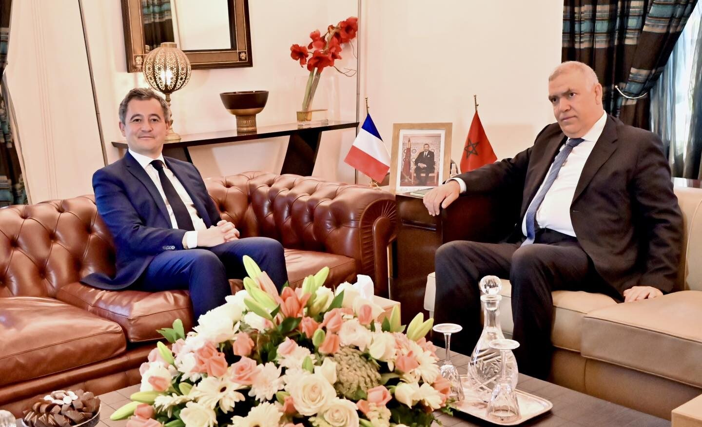 وزير الداخلية الفرنسي يشيد بالمقاربة المغربية في مجال الهجرة