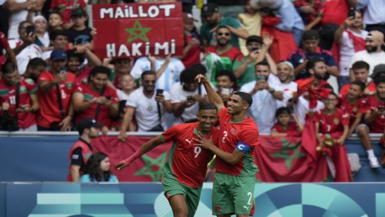 منتخب المغرب يفوز على الأرجنتين في أولمبياد باريس