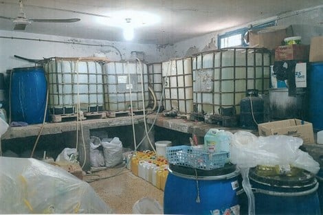 ضبط معمل سري لتزييف وتزوير العلامات التجارية بأيت ملول