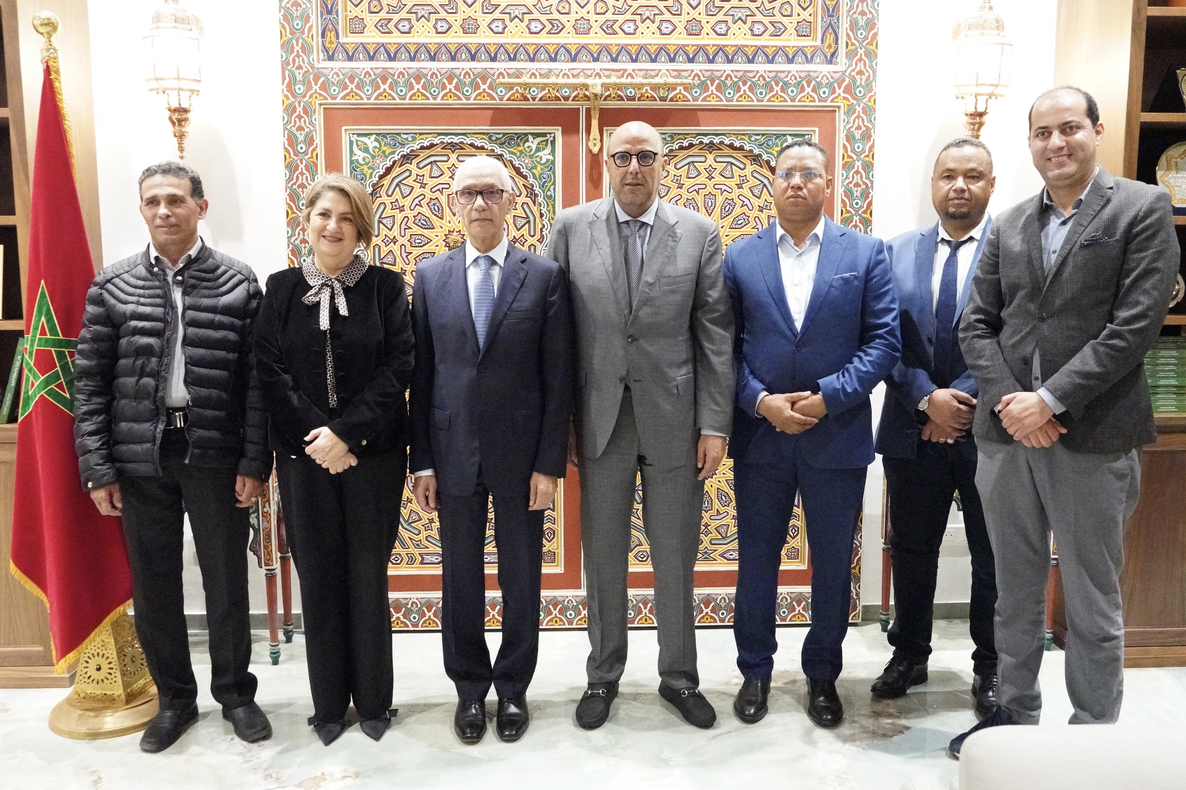 الطالبي وولد الرشيد يشرفان على تنصيب لجنة تحكيم جائزة الصحافة البرلمانية