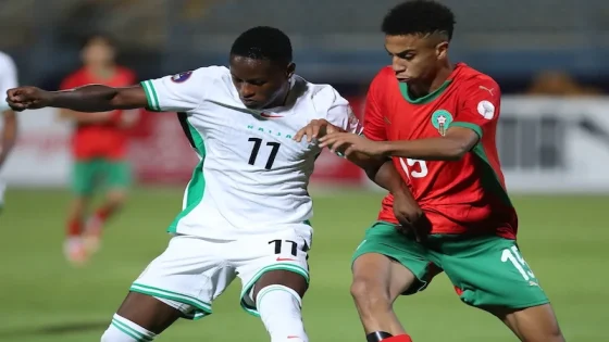 تعادل المغرب مع نيجيريا بدون أهداف في كأس أفريقيا تحت 20 سنة