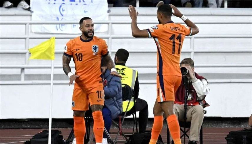 بثنائية نظيفة.. هولندا تقضي على فنلندا