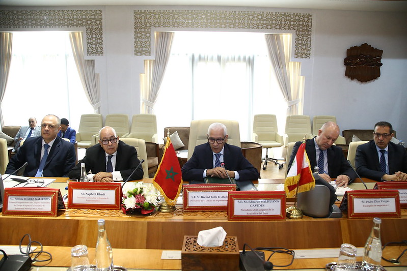 رئيس برلمان البيرو من الرباط: ندعم مغربية الصحراء ومقترح الحكم الذاتي