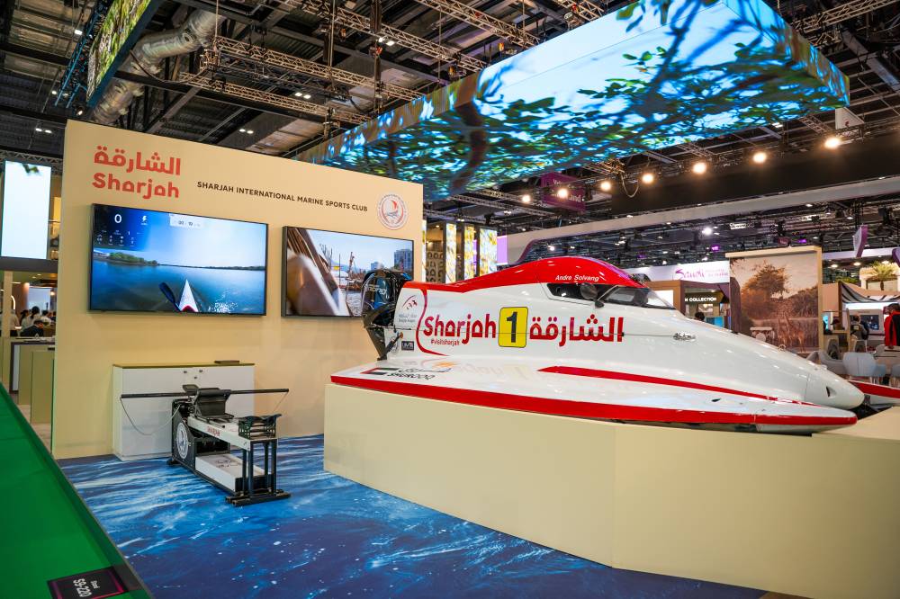 السياحة البحرية في الشارقة تتألق: «نادي الشارقة البحري» في سوق السفر العالمي بلندن