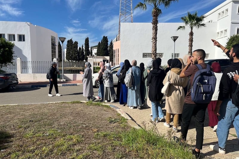 طلاب جامعة عبد المالك السعدي ينتفضون ضد رسوم التعليم الجامعي للأجراء: معركة مجانية التعليم مستمرة