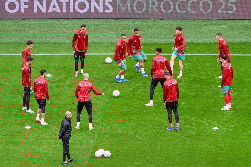 استعدادات حاسمة: تحضيرات المنتخب المغربي لربع نهائي كأس إفريقيا ضد الكاميرون