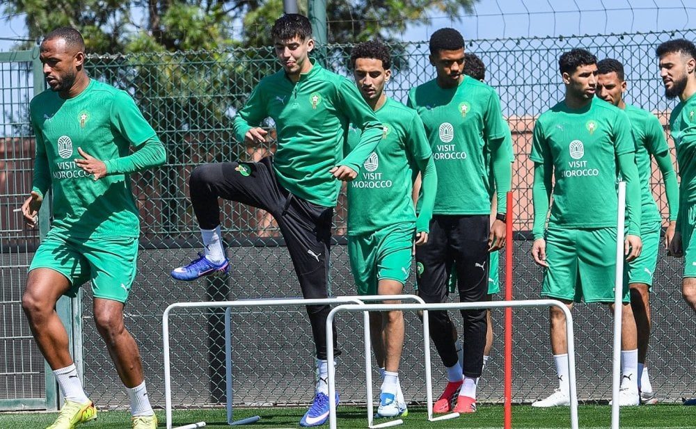 منتخب المغرب يهيئ لمواجهة الباراغواي بعد التعادل مع الإكوادور