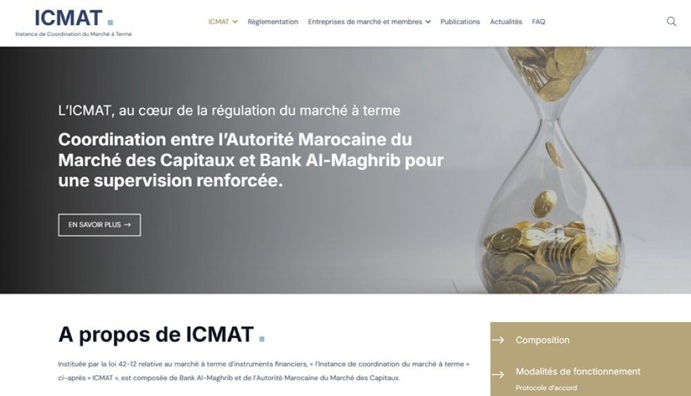 إطلاق البوابة الإلكترونية الرسمية لهيئة تنسيق سوق العقود الآجلة بالمغرب