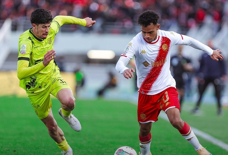 المغرب الفاسي يتصدر ترتيب الدوري الاحترافي بعد فوزه على الوداد الرياضي