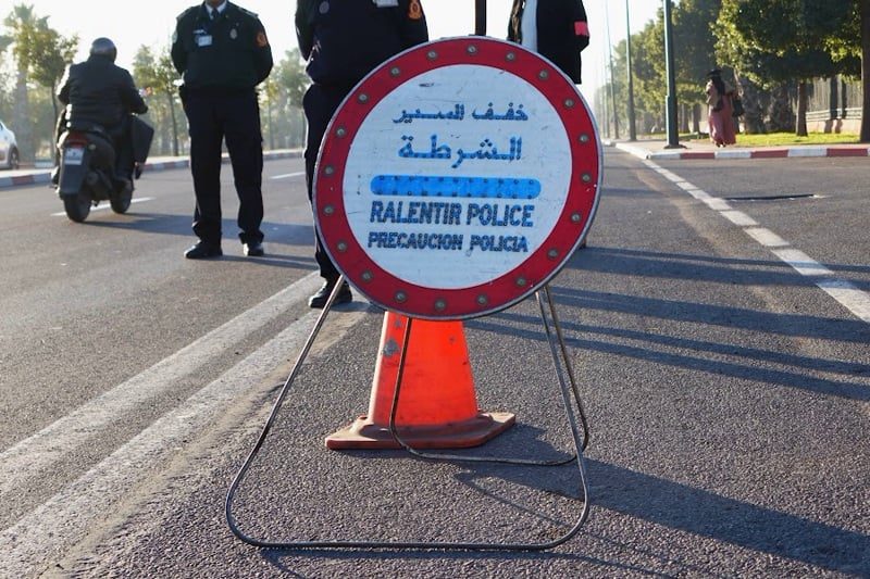 حادث سير يستهدف شرطياً في سد قضائي بسطات ويستنفر ولاية الأمن