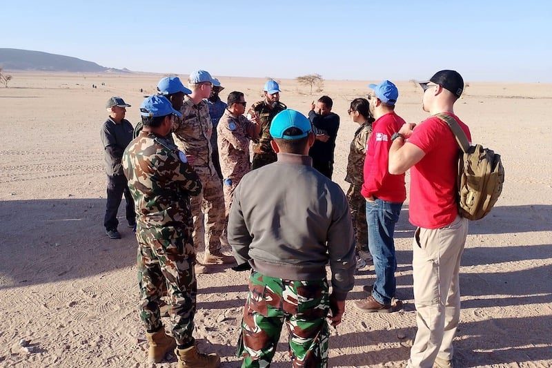 الأمم المتحدة تكثف التوعية بمخاطر الألغام في الصحراء المغربية