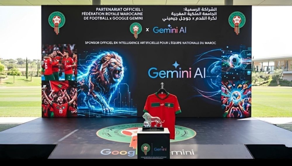جوجل جيميني شريكًا رسميًا للذكاء الاصطناعي للمنتخب المغربي