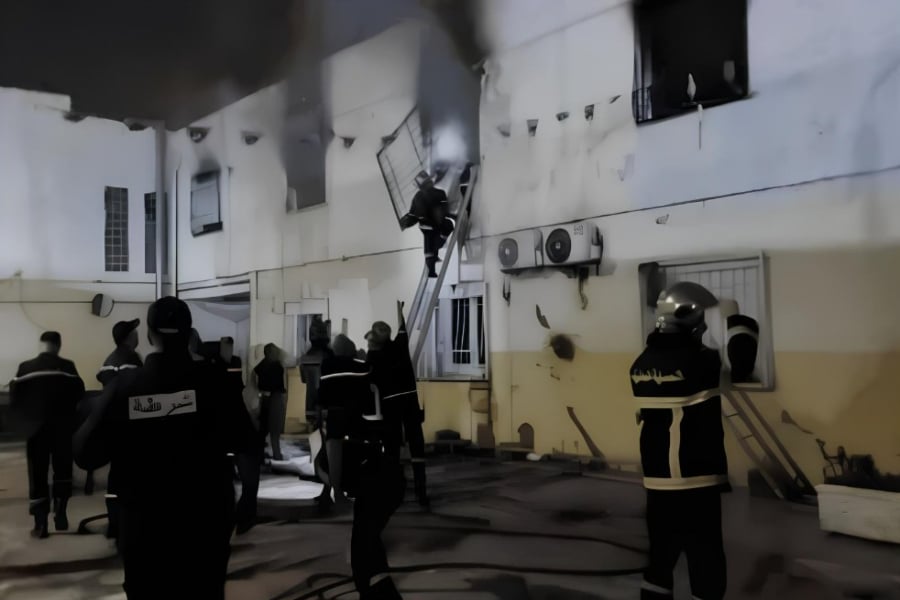 كارثة إنسانية: حريق في دار للأيتام بالجزائر يودي بحياة 11 شخصًا