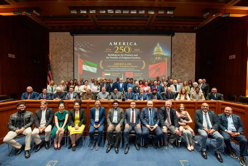 المغرب والإمارات يحصدان أول جائزة أمريكية بمناسبة 250 عاماً على الاستقلال