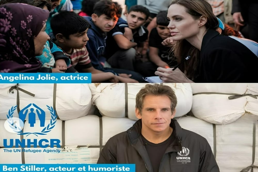 مبادرة الوعد: 75 شخصية عالمية تدعم حق اللجوء مع المفوضية السامية للاجئين