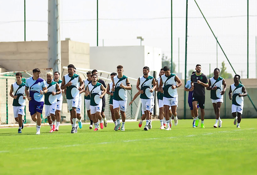 الرجاء الرياضي يطلق تحضيراته للموسم الجديد بحصة تدريبية في بوسكورة