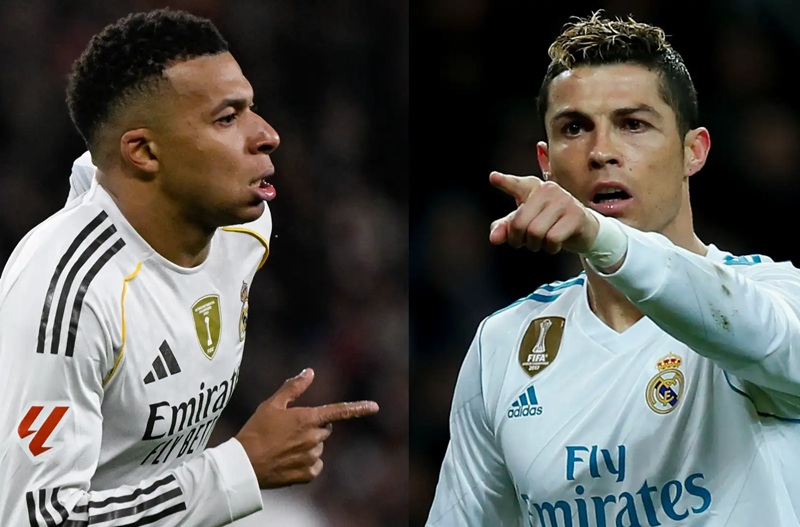 مبابي يختار 3 صفقات أسطورية لريال مدريد: كريستيانو رونالدو في الصدارة