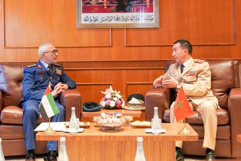 التعاون العسكري المغربي الإماراتي يتعزز باستقبال بريظ لرئيس الأركان الإماراتية