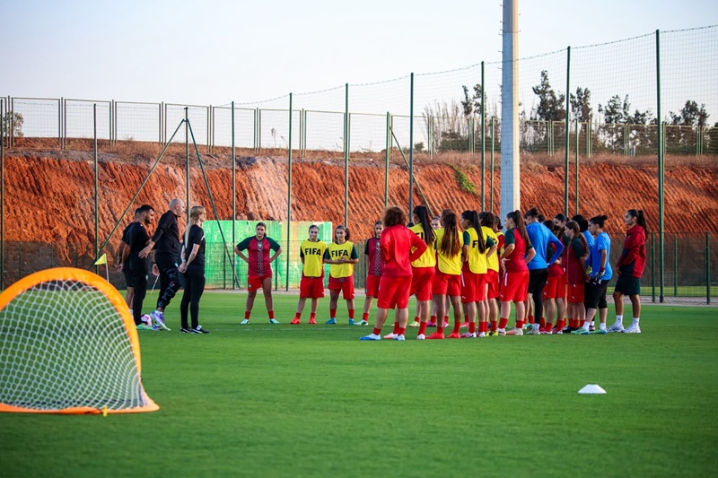 المنتخب الوطني النسوي لأقل من 17 سنة يختتم استعداداته لمواجهة ألمانيا في كأس العالم